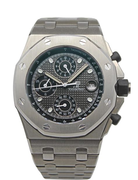 audemars piguet offshore titanium chronograph|audemars piguet price list.